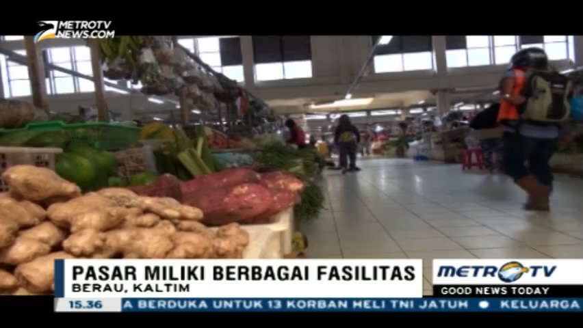 Adji Dilayas, Pasar Kebanggaan Warga Berau