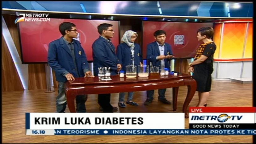 Mahasiswa IPB Ciptakan Krim Luka Diabetes dari Limbah Perikanan