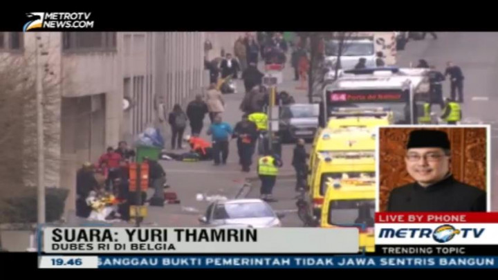 Ledakan di Brussels, Status Keamanan Belgia Siaga 4