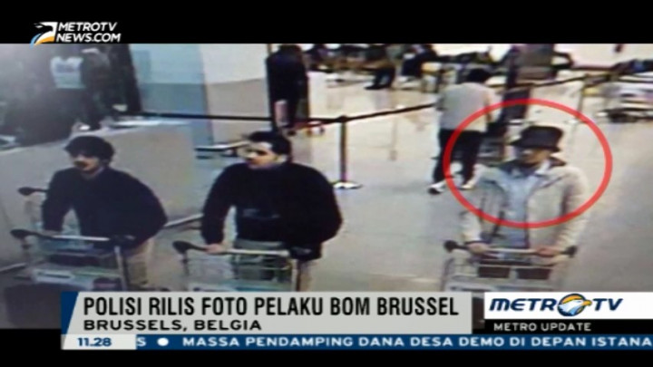 Polisi Rilis Foto Terduga Pelaku Bom Brussel