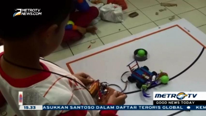 Ratusan Siswa SD Antusias Ikuti Kontes Robot Tingkat Nasional
