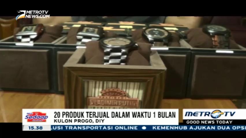 Jam Tangan Kayu Kulon Progo Tembus Pasar Internasional