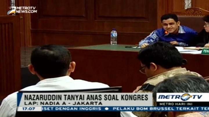 Nazaruddin Sebut Anas Berbohong di Persidangan