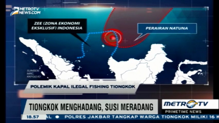 Tiongkok Menghadang, Menteri Susi Meradang