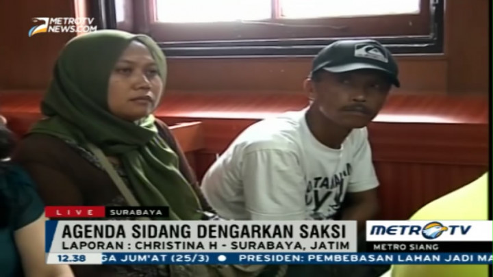 Tosan Hadiri Persidangan Kasus Salim Kancil
