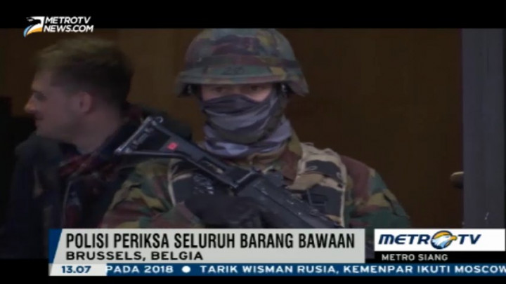 Pasca Serangan Brussels, Keamanan di Stasiun Kereta Diperketat