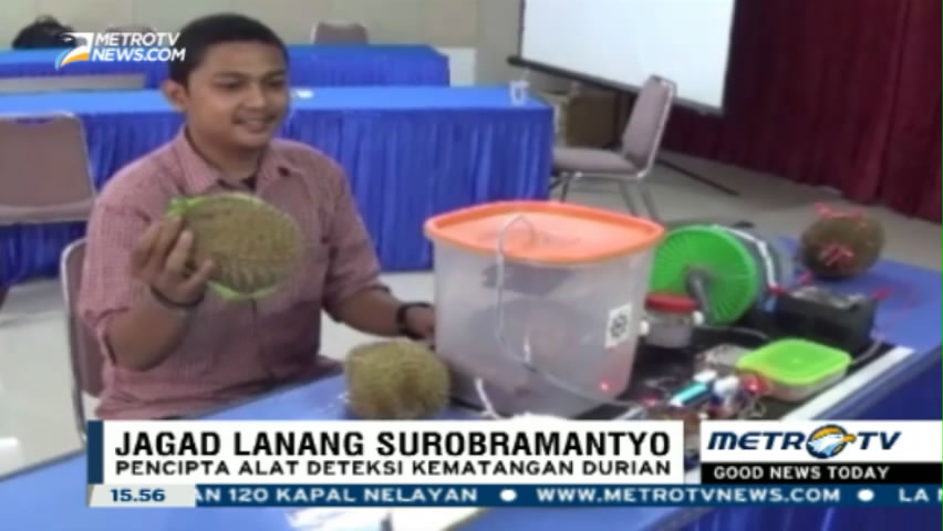 Alat Ini Bisa Deteksi Kematangan Durian dengan Sensor Gas