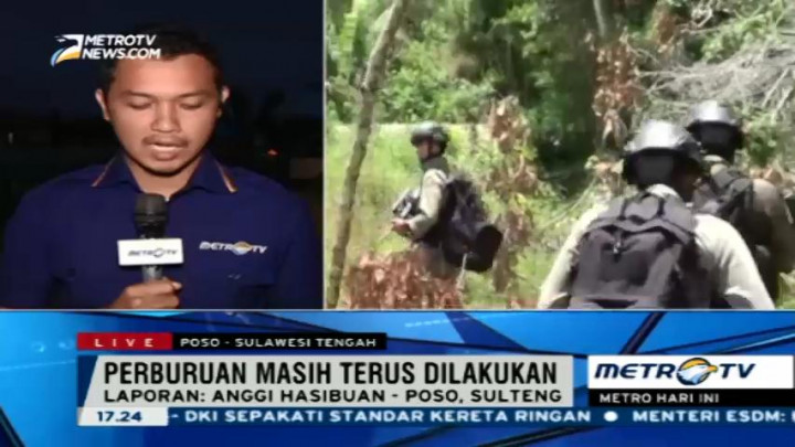 Polisi Lacak Jalur Masuk WNA ke Lokasi Kelompok Santoso