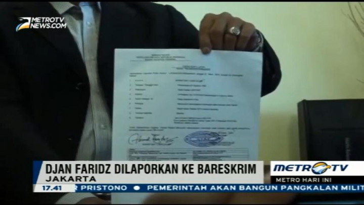 Kader PPP Muktamar Jakarta Laporkan Djan Faridz ke Bareskrim