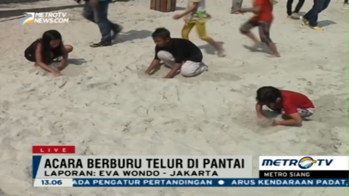 Yuk, Berburu Telur Paskah di Pantai Ancol