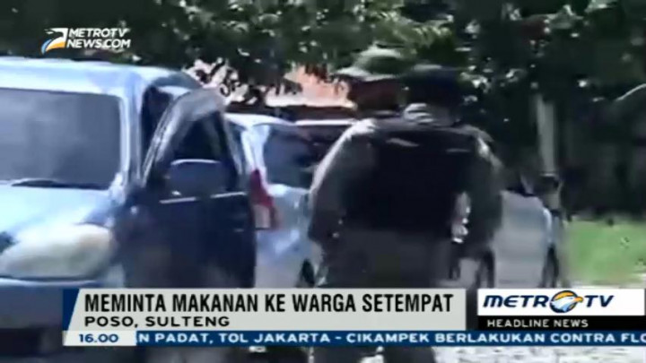 Kelaparan, Anak Buah Santoso Turun Gunung