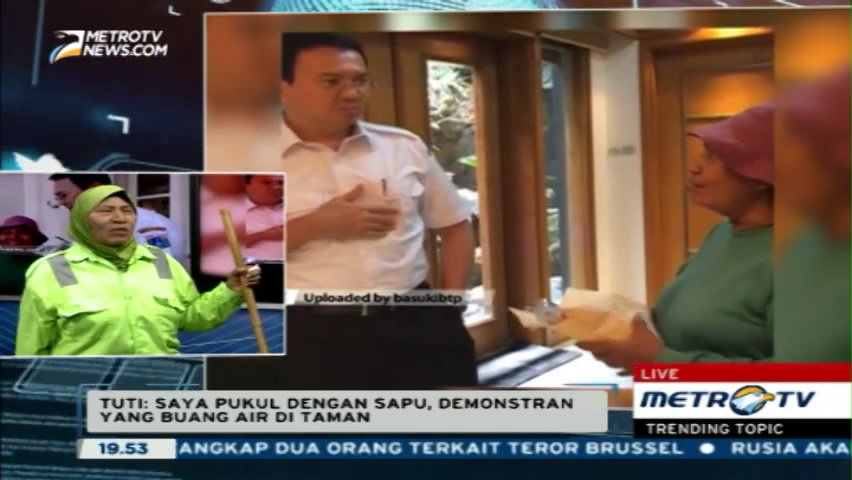 Cerita Bu Tuti Dapat Hadiah dari Ahok karena Lindungi Taman