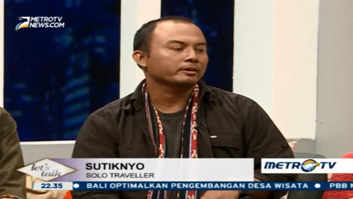 Alasan Sutiknyo Pilih Jadi Solo Traveller