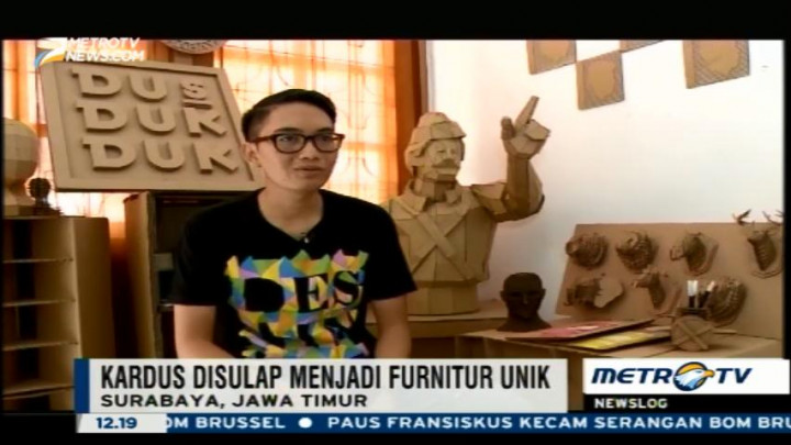 Hiasan Unik Berkonsep Ramah Lingkungan