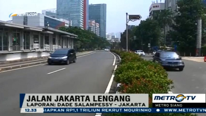 Hari Terakhir Libur Paskah, Lalu Lintas Jakarta Lengang
