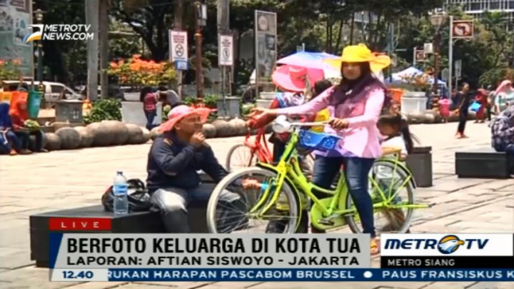 Liburan Panjang, Kota Tua Jakarta Ramai Pengunjung