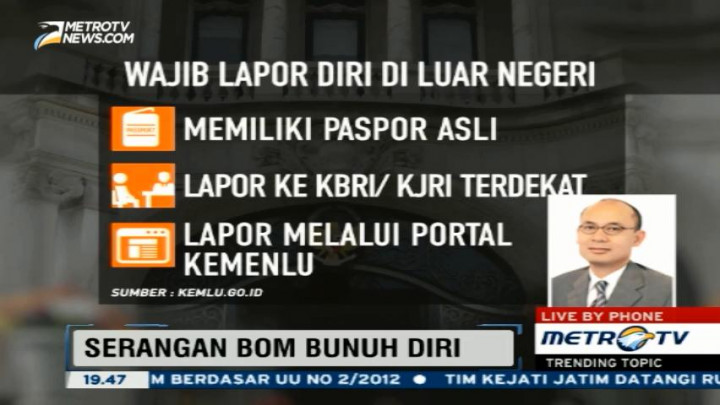 Kemenlu Imbau WNI di Pakistan Melapor ke KBRI