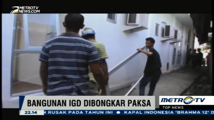 Ruang IGD RSUD Sumbawa Lagi-lagi Dibongkar Paksa