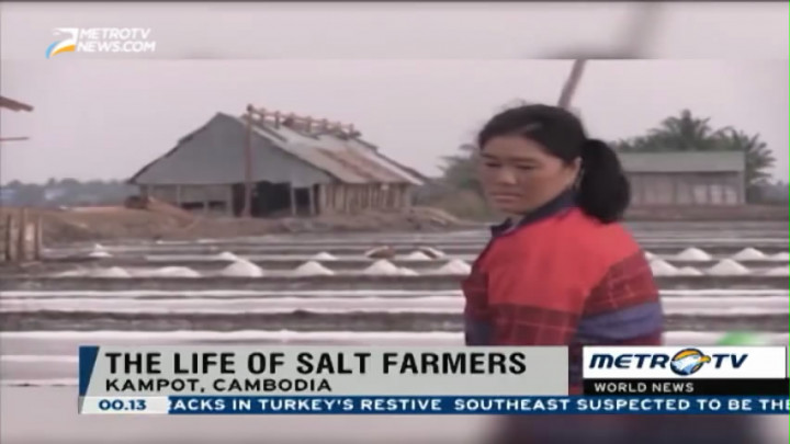 The Life of Salt Farmers in Cambodia