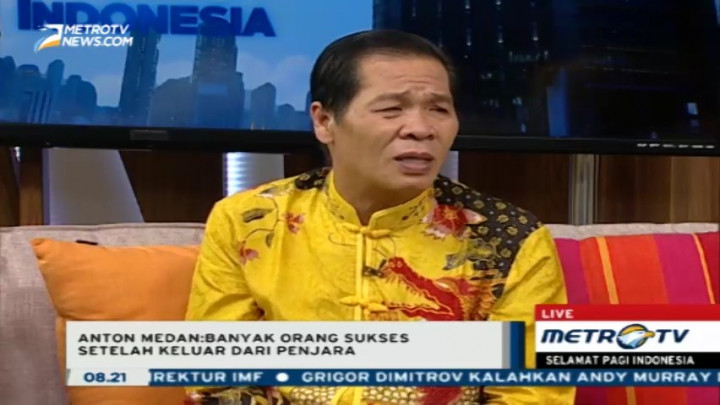 Sering Kunjungi Lapas, Anton Medan Temukan Banyak Napi Putus Asa