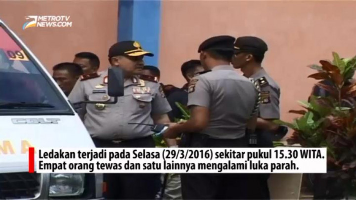 Berlatih Jinakkan Bom, Empat Orang Tewas