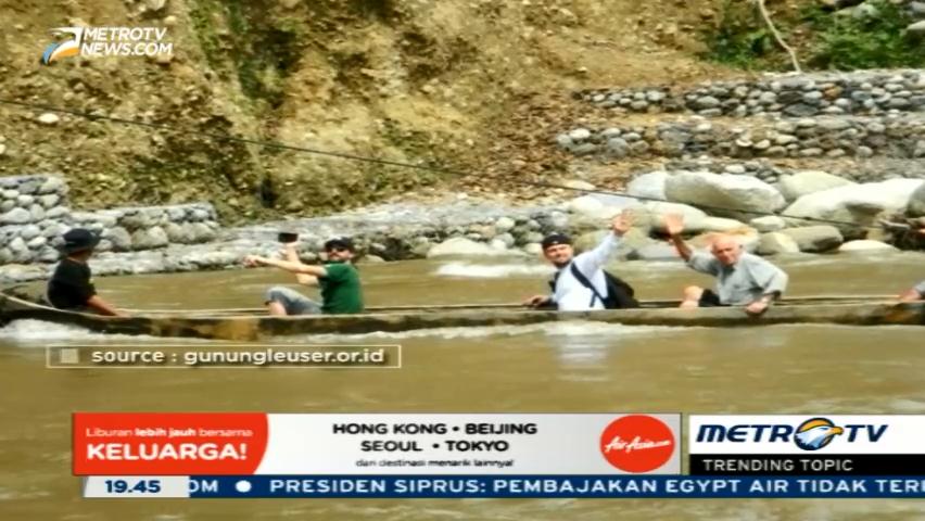 Kunjungi Gunung Leuser Aceh, DiCaprio Kampanyekan Penyelamatan Hutan Lindung