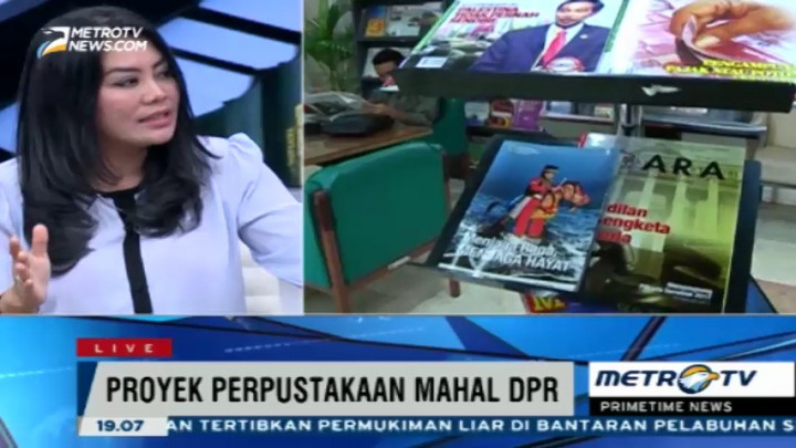 Fitra: Rencana Pembangunan Perpustakaan DPR Rawan <i>Mark Up</i>
