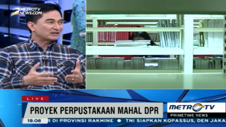 Anggaran Bangun Perpustakaan DPR Belum Disetujui BURT