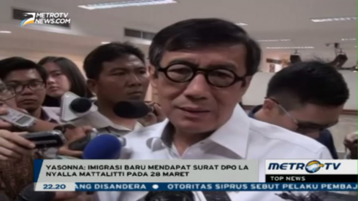 La Nyalla Telat Dicekal, Ini Kata Menkumham