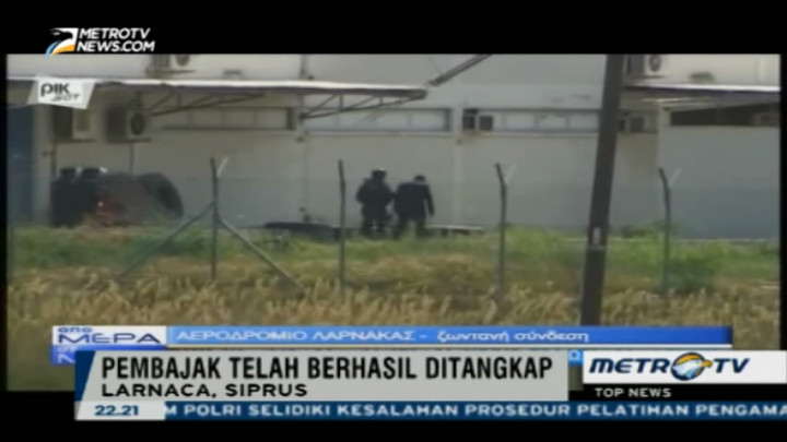 Pelaku Pembajakan Pesawat EgyptAir Berhasil Ditangkap