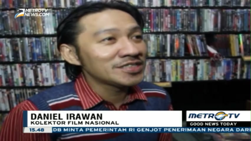 Dokter Ini Koleksi Ribuan Keping Film Nasional