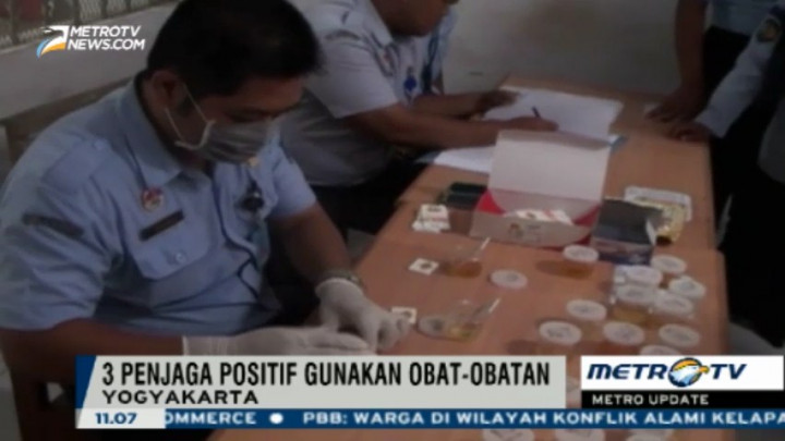 Tiga Sipir Lapas Wirogunan Positif Gunakan Obat-obatan