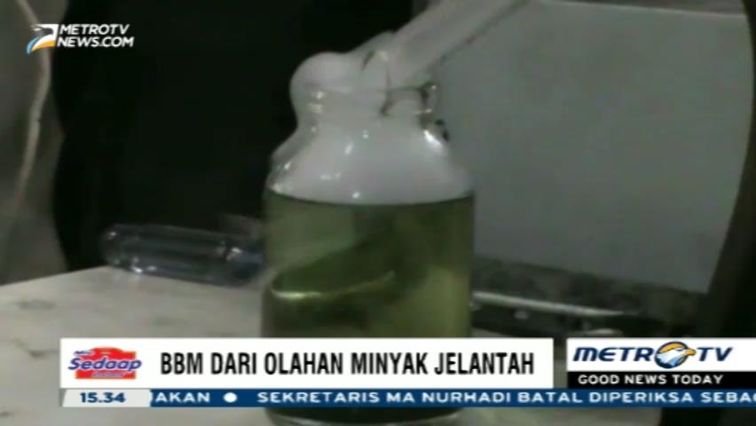 Mahasiswa UGM Olah Minyak Jelantah Jadi BBM