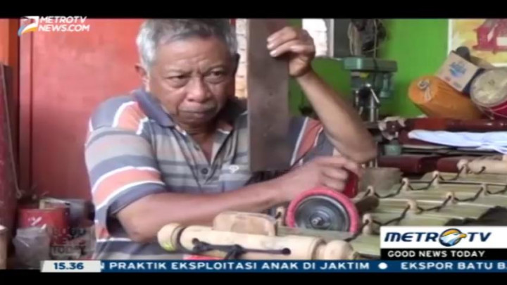 Pria Ini Tekuni Profesi Pelaras Gamelan Sejak 1983