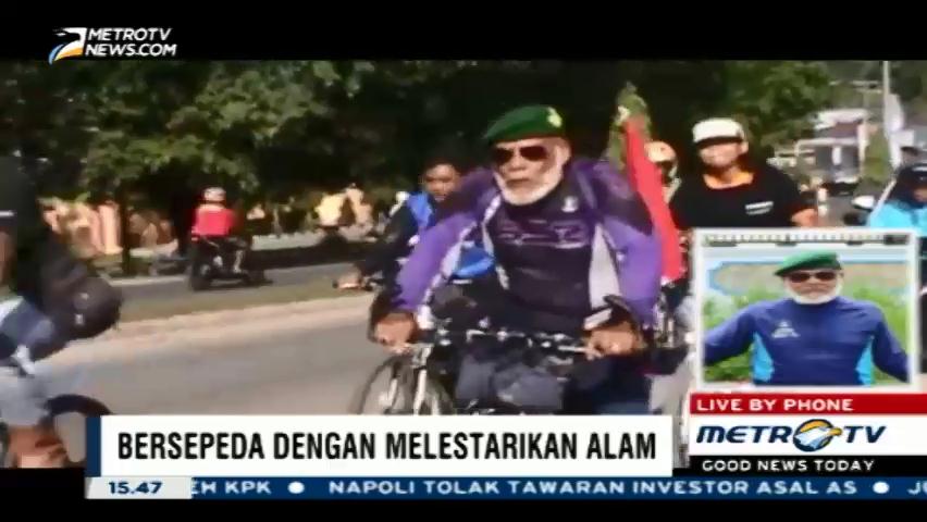 Raden Andik, Lestarikan Alam dengan Bersepeda