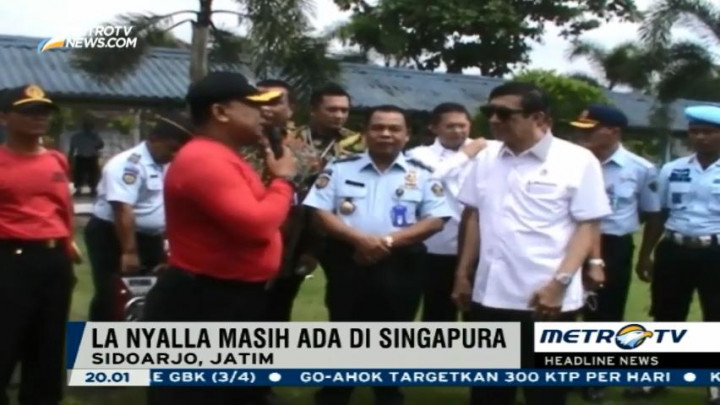 Menkumham: La Nyalla Masih di Singapura