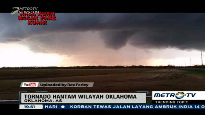Tornado Hantam Wilayah Oklahoma AS