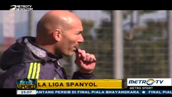 Zidane dan Mitos Kekalahan Debut El Clasico Pelatih Madrid