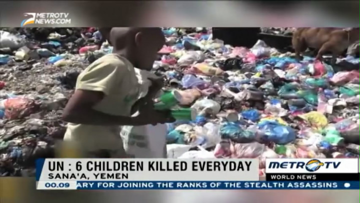 UN: 6 Children in Yemen are Killed Everyday
