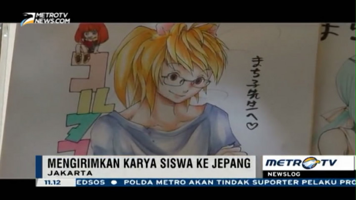 Sekolah Gambar Komik Jepang