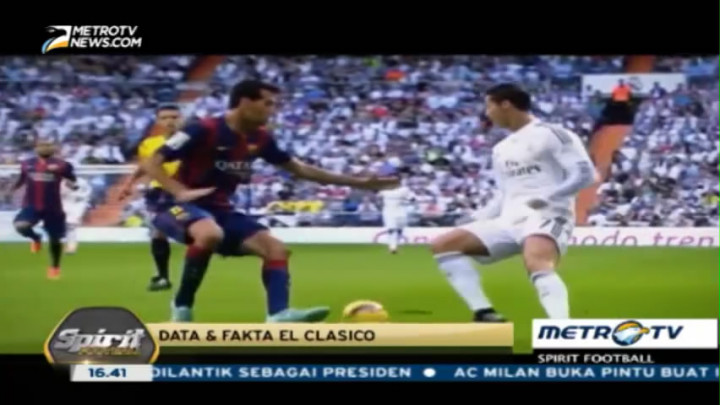 Data dan Fakta Menarik Jelang El Clasico