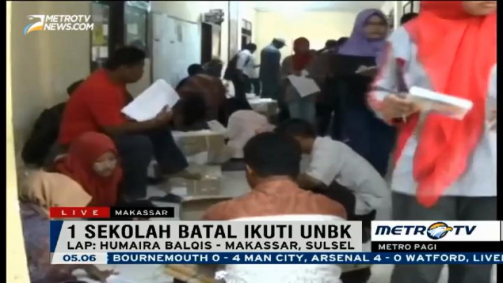 Satu SMA di Jeneponto Batal Ikuti UNBK