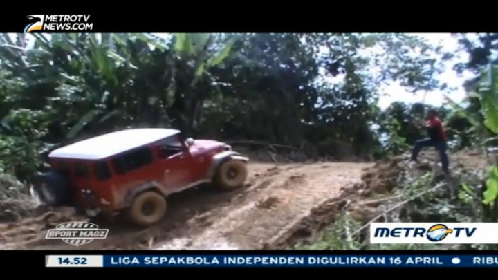 Menjajal Offroad Lintasan Alam Geopark
