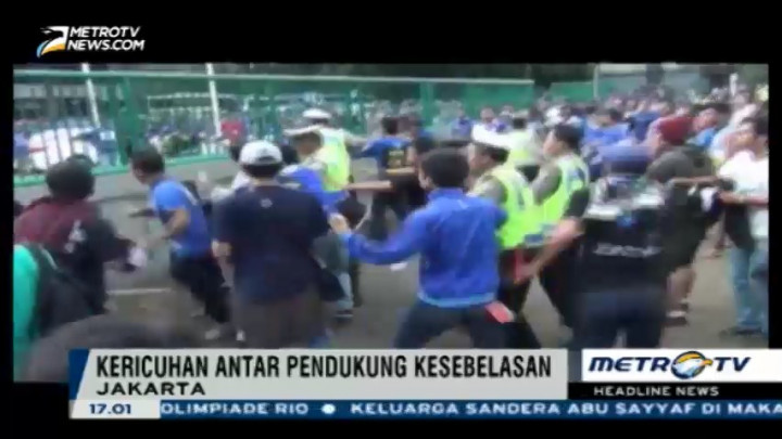 Bobotoh-Jak Mania Bentrok Jelang Final Piala Bhayangkara