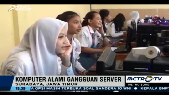 Pelaksanaan UNBK di Sejumlah Daerah Masih Terkendala