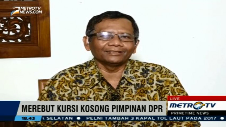 Gugat PKS, Mahfud MD: Peluang Fahri Hamzah Menang Agak Sulit