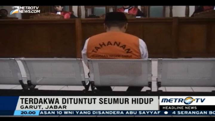 Pembunuh Rian Dituntut Hukuman Seumur Hidup