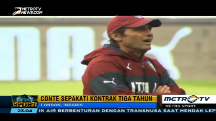 Antonio Conte Resmi Ditunjuk Jadi Pelatih Baru Chelsea