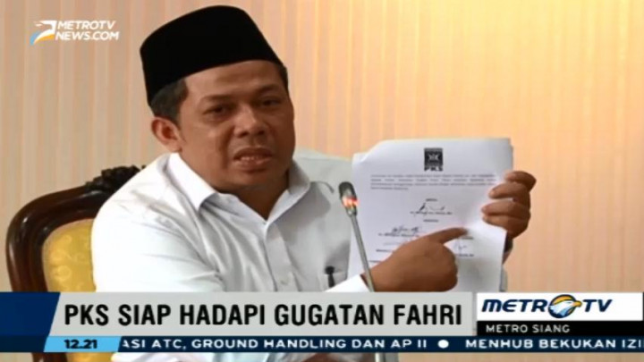 PKS Siap Hadapi Gugatan Fahri Hamzah