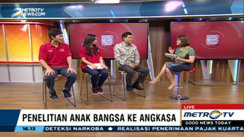 NASA Kirim Hasil Penelitian Pelajar Indonesia ke Luar Angkasa